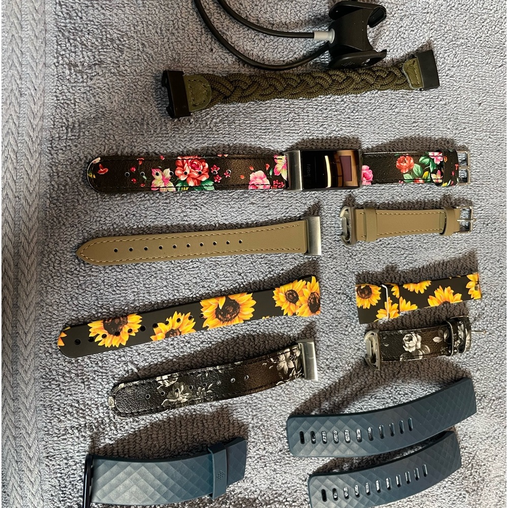 Fitbit Charge 4 with extra bands